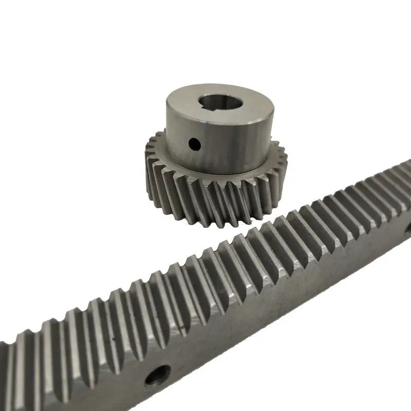 Helical teeth m2 gear rack in stock