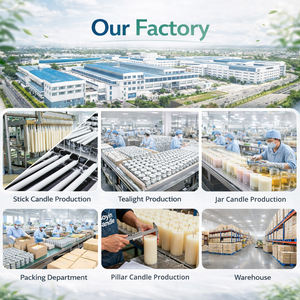 Bougies de grande taille 90g, chauffe-plat en cire <span class=keywords><strong>blanche</strong></span>, vente en gros, bon marché - Product Image 6