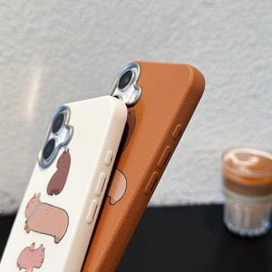 <span class=keywords><strong>Funda</strong></span> para Teléfono Móvil iPhone 16 Pro Max con Diseño de Perro Adorable, Compatible con Modelos <span class=keywords><strong>14</strong></span>, 15, 13, 12, en Cuero, Estilo Japonés y Coreano, Cubierta Suave - Product Image 5
