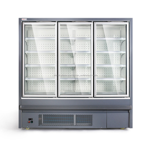 Supermarché Commercial Adapté Aux Besoins Du Client de Réfrigérateur de Porte En Verre Armoire Pour Le Refroidissement Des Alime - Product Image 1