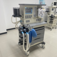 Appareil d'anesthésie vétérinaire PetFit pour clinique vétérinaire, hôpital pour animaux, anesthésie gazeuse vétérinaire avec 2 sources d'air