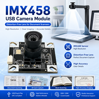 Módulo de Cámara USB 4K Ultra HD de 13MP IMX458 con Enfoque Fijo sin Distorsión para Escáner de Documentos A3 A4 y OCR