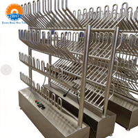 Séchoir à bottes électrique industriel automatique en acier inoxydable 304 à air chaud pour abattoirs et usines