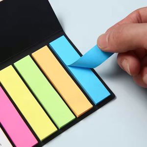 กระดาษโน้ตสีสันสดใส หลายขนาด พิมพ์โลโก้ได้ สำหรับบริการจัดตำแหน่งทางการศึกษา ของขวัญ แผ่นโน้ตแบบมีกาว - Product Image 2