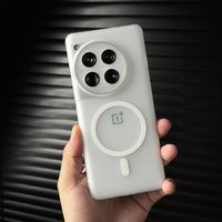 Étui de téléphone magnétique givré pour OnePlus 15 13T 13 13R Nore 4, étui de téléphone portable en PC dur mat pour OnePlus Ace 6 Ace 5 Pro