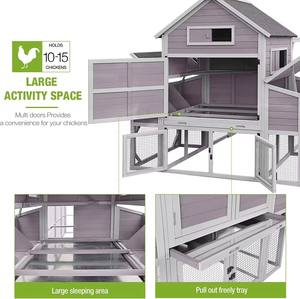 Grand poulailler en bois imperméable de haute qualité - Product Image 4