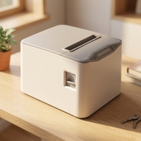Imprimante thermique de reçus USB POS 80 mm (3 pouces) à prix avantageux, mini-imprimante avec coupe-papier automatique pour petites entreprises