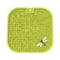Tapis à lécher en silicone pour aliments humides et pâtes nutritives, distributeur lent interactif pour chiens et chats, produit en caoutchouc amusant