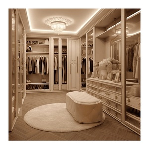 Thiết kế Hiện Đại Trắng MDF GỖ ĐÔI đồ nội thất đặt đi bộ trong phòng ngủ trượt tủ quần áo tủ quần áo - Product Image 6