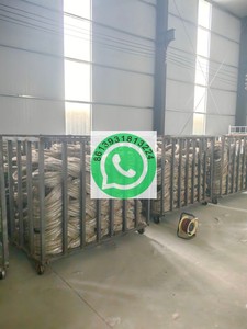 Alambre plano sumergido de acero galvanizado en caliente de precio barato suministrado de fábrica, alambre de encuadernación de flexión de calibre 16 para Material de construcción - Product Image 6