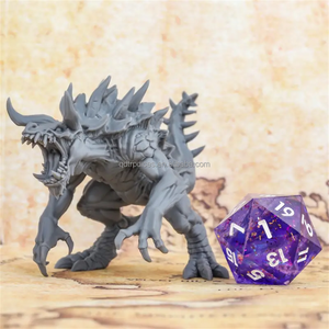 Độ nét cao 3D in tarasque Fantasy nhựa Quái Vật DND thu nhỏ cho Tabletop chơi game - Product Image 5