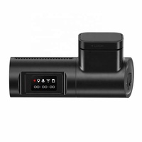 Caméra embarquée HD LCD pour voiture, DVR TF 256 Go, double objectif 4K, caméra de tableau de bord avec vision nocturne WIFI, enregistreur vidéo, boîte noire high-tech