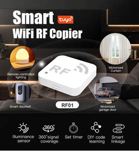 TY-RF01 Tuya รีโมทประตูโรงรถไร้สาย, เครื่องทำสำเนาสัญญาณไวไฟ RF พร้อมแอปควบคุมการเข้าถึง - Product Image 2
