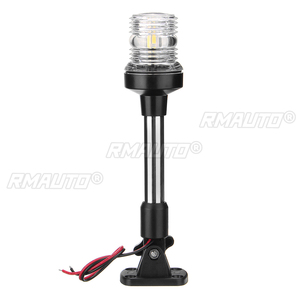 12V-24V Pactrade Marine for Boat Fold Down LED Navigation Light for <b>Yacht</b> for Boat Stern Anchor Light Sailing Signal Light - Product Image 3