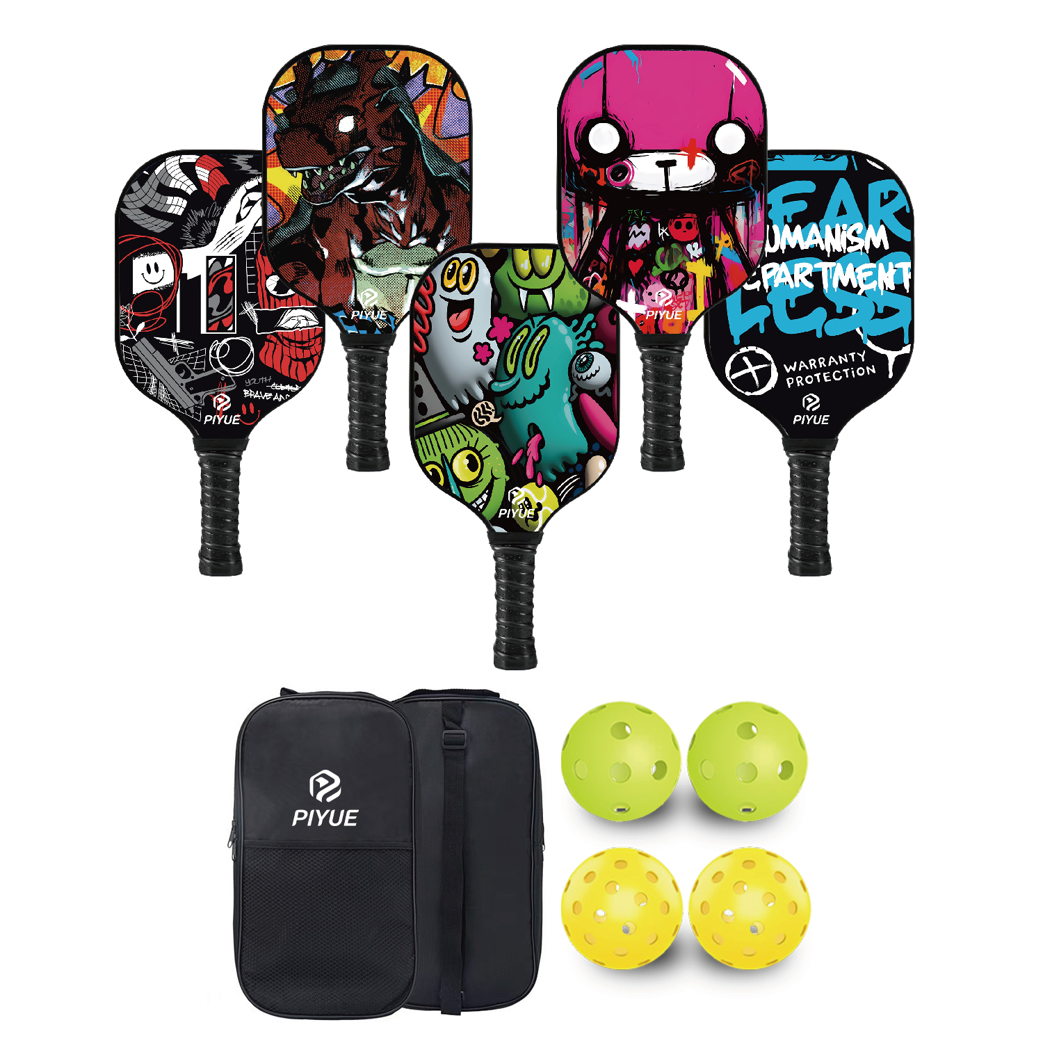 Premium Wholesale Pickleball Paddle Durable Glass Fiber Construction Customizable Design Enhanced Performance