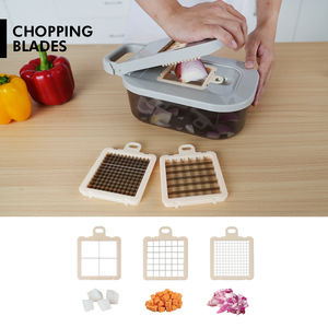 11 in 1 taglierina per verdure strumento per insalata da cucina con contenitore accessori da cucina affettatrice taglierina cipolla tritacalegna - Product Image 3
