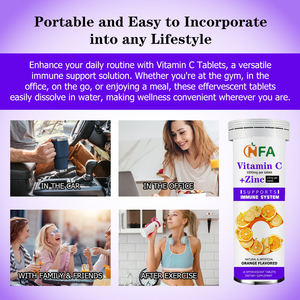 Customizable Vitamin C Zinc Effervescent Tablets with Vitamin C and Potassium Herbal <b>Supplement</b> Supports Immune System Tablets - Product Image 3