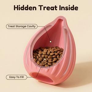 Juguete Dispensador de Golosinas Premium Personalizado para Perros, Juguete Interactivo de Enriquecimiento para Masticadores Agresivos, Limpieza Dental y Alivio del Aburrimiento - Product Image 4
