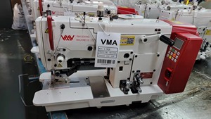Máquina de coser ojales de cama plana con motor doble VMA V-782 y cuchilla recta - Precio - Product Image 4
