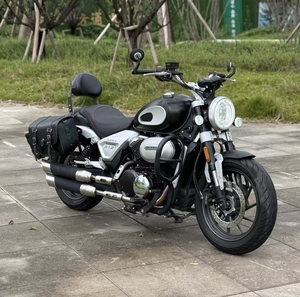 Le <span class=keywords><strong>vélo</strong></span> de croisière Jazz DX250 est doté d'un moteur Lifan V-twin de 250 cm³, d'une <span class=keywords><strong>courroie</strong></span> Conti et d'un système ABS <span class=keywords><strong>à</strong></span> double canal. - Product Image 3