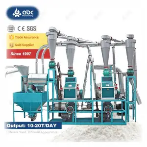 Craftsmanship-Excellence Low Power Consumption Threshing Full Automatic Flour Mill For Making Tapioca