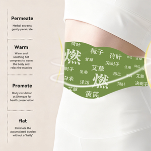 Parche Natural a Base de Hierbas para Quemar Grasa Abdominal, Parche 2 en 1 para la Salud Abdominal y del Ombligo - Product Image 1