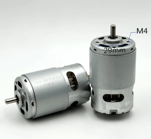 Moteur Nichibo RS555A 6V/12V/24V à balais, haute vitesse 16000 tr/min, roulement à billes, mini moteur CC pour codage, bricolage, <span class=keywords><strong>bateau</strong></span>, modèle de voiture, appareil électroménager - Product Image 1
