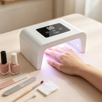 Lampe à ongles UV LED mini SUNKIN SK H8 de style japonais, portable, à capteur automatique, pour usage en salon, avec personnalisation du logo