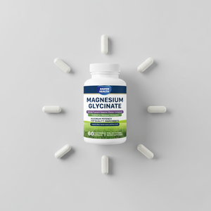 OEM/ODM Yetişkinler ve Çocuklar İçin Sindirimi Destekleyen ve Bağışıklık Sistemini Güçlendiren 2 Kapsül/Portiyon 60 Kapsül İçeren Magnezyum Glisinat Kapsülleri - Product Image 3