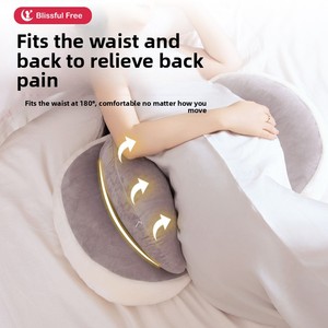 <span class=keywords><strong>Coussin</strong></span> de maternité personnalisable en forme de U pour le soutien de la taille et du <span class=keywords><strong>ventre</strong></span>, idéal pour <span class=keywords><strong>dormir</strong></span> sur le côté pendant la <span class=keywords><strong>grossesse</strong></span>, en fibre de polyester - Product Image 3