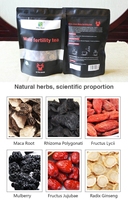 Thé stimulant la fertilité masculine, rebranding personnalisé OEM, thé santé pour hommes, compléments de fertilité, ginseng, maca