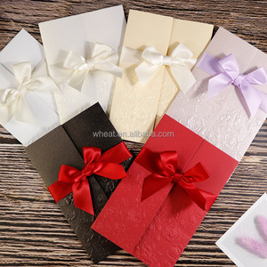 De nombreuses couleurs en stock, design spécial, personnalisation du logo, impression en relief, carte <span class=keywords><strong>d</strong></span>'invitation pour fête ou mariage - Product Image 4