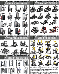 Set Completo di Attrezzature Commerciali per Allenamento di Forza: Chest Press, Estensione Schiena Alta e Bassa - Product Image 4