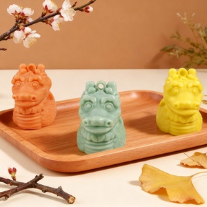 Molde de silicona con forma de dragón para hornear pasteles, molde de silicona para decoración DIY, molde con forma para ambiente festivo - Product Image 4