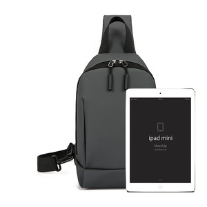 Bolso Bandolera Deportivo Antirrobo para Hombre, de PU Impermeable, a la Moda, Venta al Por Mayor de Fábrica - Product Image 6
