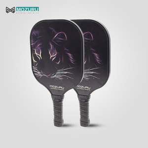 Vợt cầu lông pickleball chất lượng cao MOZURU Trung Quốc, đánh giá tốt nhất, 100% ép cạnh, tạo bọt bằng phương pháp tiêm, thân liền khối, ép nhiệt bằng sợi carbon - Product Image 3