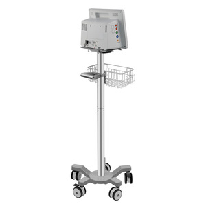 Carrito universal para monitor de pacientes, carrito universal de aleación de aluminio para monitor de pacientes, carrito médico móvil silencioso. - Product Image 3