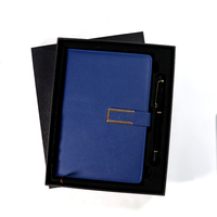 Boîte-cadeau d'emballage personnalisée Cahier à couverture rigide B5,A5,A6 Pu Cadeau gravé au laser logo boucle unique loquet carnet de notes carnet de notes