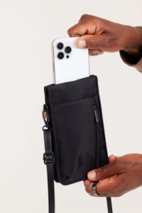 <b>Custom</b> Mini Phone Sling Bag with Adjustable Strap Fashion Nylon Shoulder Crossbody Mobile Phone Bag for Men and Women - Product Image 4
