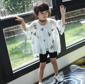 Cheap Supplier Imported Clothes Oversized Stock Kid Tassel Shirt - Product Image 2