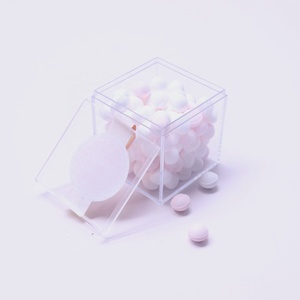 2*2*2 "Sortie d'usine Clair Alimentaire Écologiquement Boîte Acrylique Pour Bonbons - Product Image 5