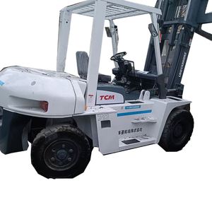 Minicargadora diésel TCM usada de 7t, 4.5m de alto rendimiento, maquinaria de ingeniería de combustión interna para movimiento de tierras - Product Image 1