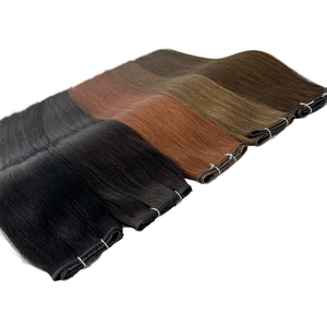 ผม amon แบบรัสเซียผมต่อแบบยืดได้ยาวสองรูผีเสื้อผ้าทอไหมตรงสำหรับถักเปีย - Product Image 2