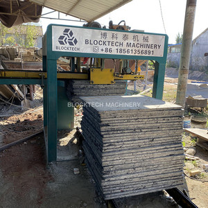 Máquina automática para hacer ladrillos y bloques de cemento, pavimentadora de enclavamiento sólida hueca de hormigón hidráulico, Piedra de adoquín - Product Image 5