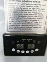 Macchina Professionale per Blocchi di Ghiaccio in Acciaio Inox con Compressore Industriale, Alta Produzione 150kg per Hotel 5 Stelle
