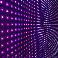 IP67 impermeable a todo color medios fachada Iluminación escenario Fondo iluminación LED red pantalla al aire libre LED malla