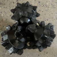 Foret triconique en carbure de tungstène de haute qualité, 9 7/8 pouces, à dents fraisées, IADC 117, forgé, pour forage de puits HDD