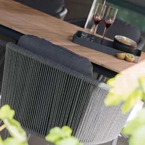 Conjunto de Sillas de Bar de Aluminio y Mimbre para Jardín, Comedor, Gimnasio, Restaurante, Terraza, Resort, Hotel, Muebles de Bar, Banco de Gimnasio - Product Image 3