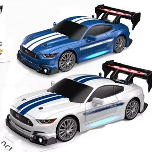 Coche <span class=keywords><strong>RC</strong></span> Miniatura a Escala Completa 2.4G de Bajo Precio, Modelo de Carreras y Derrapes, Escala 1:24, con Luces, Velocidad Máxima 20 km/h, Control Remoto para Interiores - Product Image 2