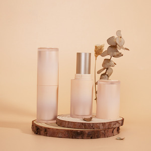 Tube à lèvres vide personnalisé, couleur beige, conteneur pour rouge à lèvres, tube pour baume à lèvres, pour emballage cosmétique - Product Image 2